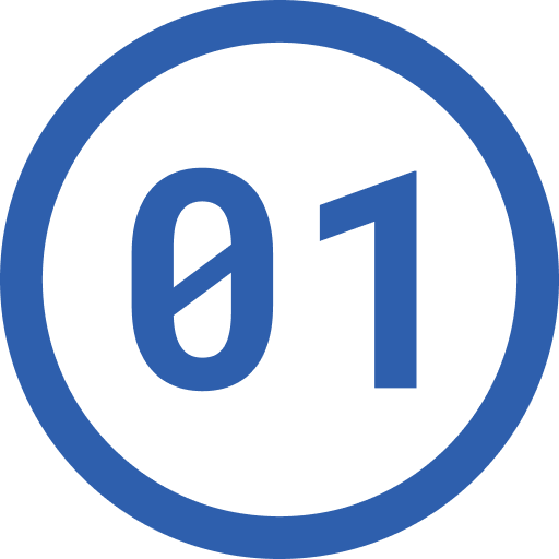 01 Blue Outline