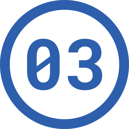 03 Blue Outline