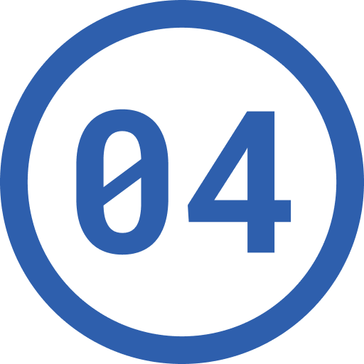 04 Blue Outline